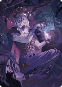 Necropotence Art Card - Art Series: Wilds of Eldraine - Magic: The Gathering card