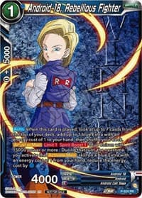 Android 18, Rebellious Fighter (Winner-Stamped) (Zenkai Series Tournament Pack Vol.5) - Tournament Promotion Cards - Dragon Ball Super: Masters card