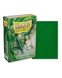 Dragon Shield Japanese Matte Sleeves - Emerald (60-Pack) - Dragon Shield Card Sleeves - Card Sleeves card