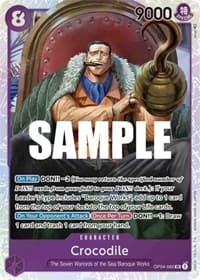Crocodile (060) - Kingdoms of Intrigue - One Piece Card Game card
