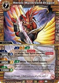 Heroic Wyrm Lord Dragon - Lore Set 01: Ancient Heroes - Battle Spirits Saga card