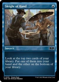 Sleight of Hand - Promo Pack: Wilds of Eldraine - Magic: The Gathering card