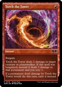 Torch the Tower - Promo Pack: Wilds of Eldraine - Magic: The Gathering card
