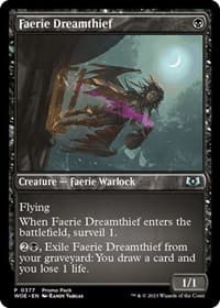 Faerie Dreamthief - Promo Pack: Wilds of Eldraine - Magic: The Gathering card