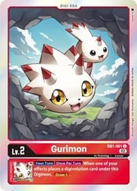 Gurimon - Resurgence Booster - Digimon Card Game card