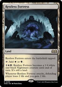 Restless Fortress - Promo Pack: Wilds of Eldraine - Magic: The Gathering card
