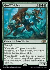 Gruff Triplets - Promo Pack: Wilds of Eldraine - Magic: The Gathering card
