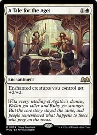 A Tale for the Ages - Promo Pack: Wilds of Eldraine - Magic: The Gathering card