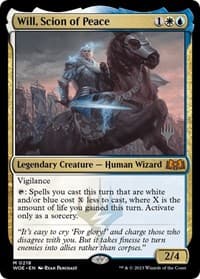 Will, Scion of Peace - Promo Pack: Wilds of Eldraine - Magic: The Gathering card