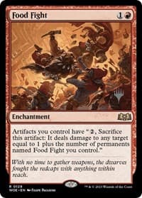 Food Fight - Promo Pack: Wilds of Eldraine - Magic: The Gathering card