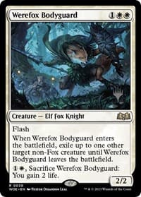 Werefox Bodyguard - Promo Pack: Wilds of Eldraine - Magic: The Gathering card