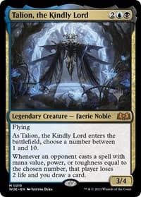Talion, the Kindly Lord - Promo Pack: Wilds of Eldraine - Magic: The Gathering card