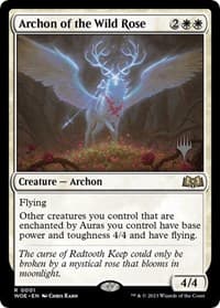 Archon of the Wild Rose - Promo Pack: Wilds of Eldraine - Magic: The Gathering card