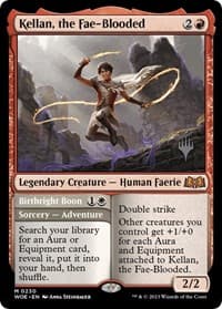 Kellan, the Fae-Blooded - Promo Pack: Wilds of Eldraine - Magic: The Gathering card