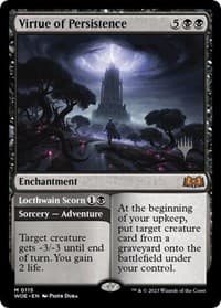 Virtue of Persistence - Promo Pack: Wilds of Eldraine - Magic: The Gathering card