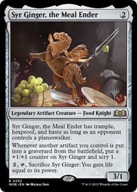 Syr Ginger, the Meal Ender - Promo Pack: Wilds of Eldraine - Magic: The Gathering card