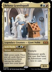 Beluna Grandsquall - Promo Pack: Wilds of Eldraine - Magic: The Gathering card