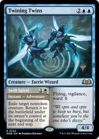 Twining Twins - Promo Pack: Wilds of Eldraine - Magic: The Gathering card