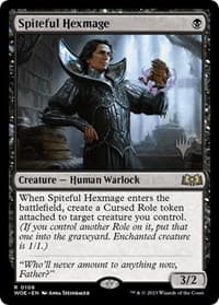 Spiteful Hexmage - Promo Pack: Wilds of Eldraine - Magic: The Gathering card
