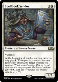 Spellbook Vendor - Promo Pack: Wilds of Eldraine - Magic: The Gathering card