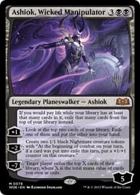Ashiok, Wicked Manipulator - Promo Pack: Wilds of Eldraine - Magic: The Gathering card