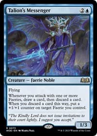 Talion's Messenger - Promo Pack: Wilds of Eldraine - Magic: The Gathering card