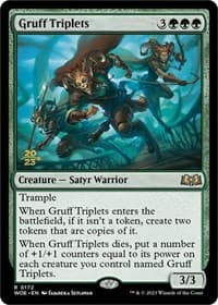 Gruff Triplets - Prerelease Cards - Magic: The Gathering card