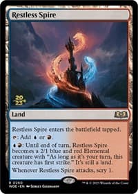 Restless Spire - Prerelease Cards - Magic: The Gathering card