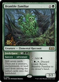 Bramble Familiar - Prerelease Cards - Magic: The Gathering card