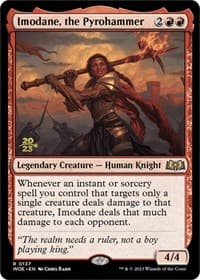 Imodane, the Pyrohammer - Prerelease Cards - Magic: The Gathering card