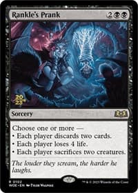 Rankle's Prank - Prerelease Cards - Magic: The Gathering card