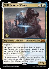 Will, Scion of Peace - Prerelease Cards - Magic: The Gathering card