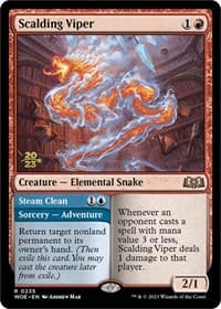 Scalding Viper - Prerelease Cards - Magic: The Gathering card