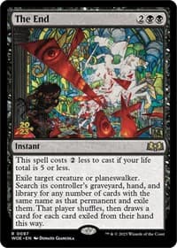 The End - Prerelease Cards - Magic: The Gathering card