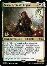 Yenna, Redtooth Regent - Prerelease Cards - Magic: The Gathering card