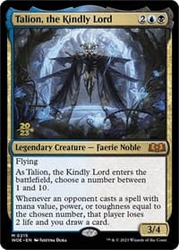 Talion, the Kindly Lord - Prerelease Cards - Magic: The Gathering card