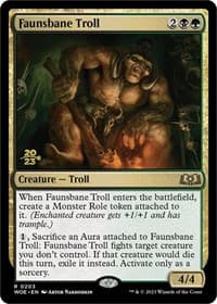 Faunsbane Troll - Prerelease Cards - Magic: The Gathering card