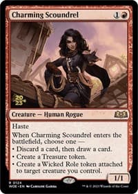 Charming Scoundrel - Prerelease Cards - Magic: The Gathering card