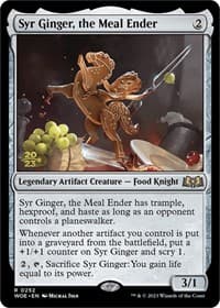 Syr Ginger, the Meal Ender - Prerelease Cards - Magic: The Gathering card