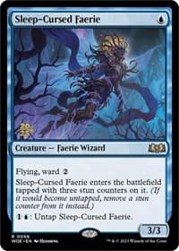 Sleep-Cursed Faerie - Prerelease Cards - Magic: The Gathering card