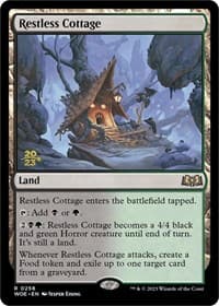 Restless Cottage - Prerelease Cards - Magic: The Gathering card