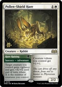 Pollen-Shield Hare - Prerelease Cards - Magic: The Gathering card