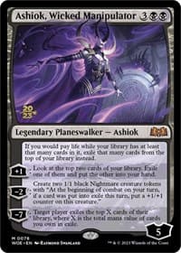 Ashiok, Wicked Manipulator - Prerelease Cards - Magic: The Gathering card