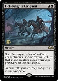Lich-Knights' Conquest - Prerelease Cards - Magic: The Gathering card