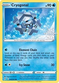 Cryogonal - 043/203 (Holiday Calendar) - Miscellaneous Cards & Products - Pokemon card