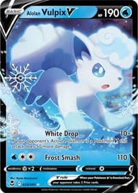 Alolan Vulpix V - 033/195 (Holiday Calendar) - Miscellaneous Cards & Products - Pokemon card