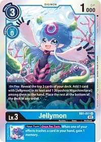 Jellymon - Resurgence Booster - Digimon Card Game card