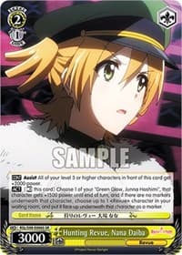 Hunting Revue, Nana Daiba (SR) - Revue Starlight The Movie - Weiss Schwarz card