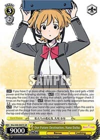 Our Future Destination, Nana Daiba (SR) - Revue Starlight The Movie - Weiss Schwarz card
