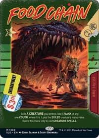 Food Chain - Secret Lair Drop Series - Magic: The Gathering card